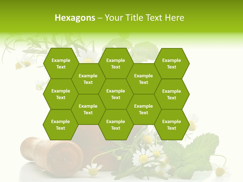 Leaf Grinder Freshness PowerPoint Template