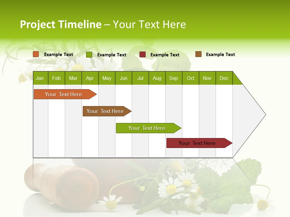 Leaf Grinder Freshness PowerPoint Template