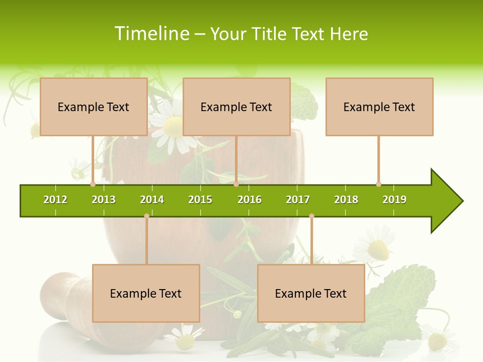 Leaf Grinder Freshness PowerPoint Template