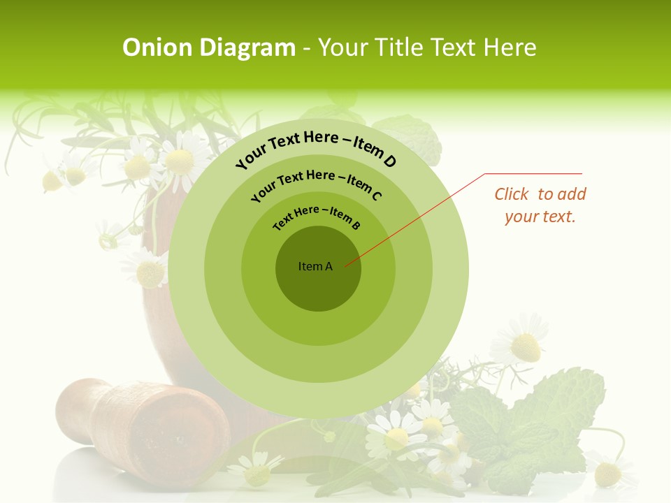 Leaf Grinder Freshness PowerPoint Template