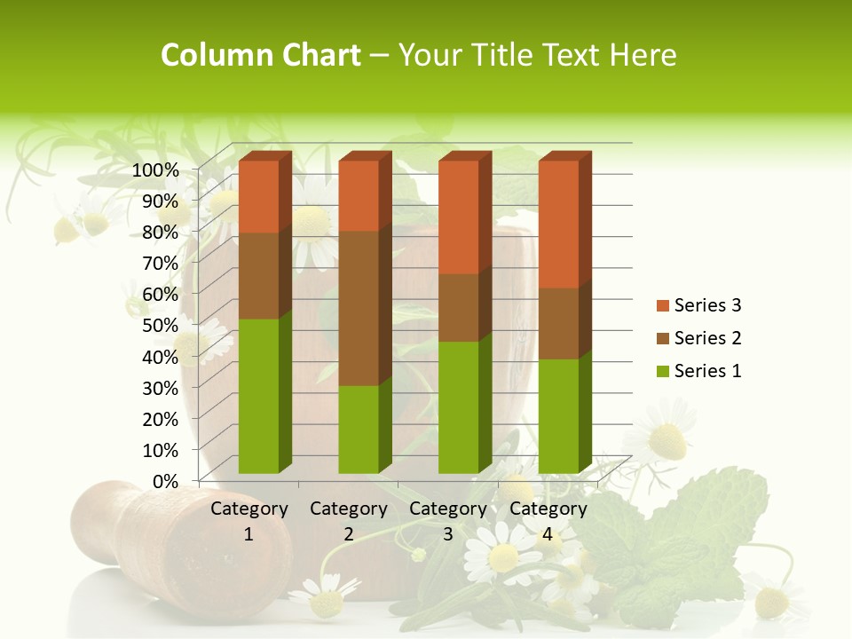 Leaf Grinder Freshness PowerPoint Template