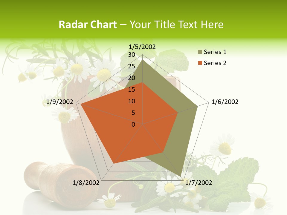 Leaf Grinder Freshness PowerPoint Template
