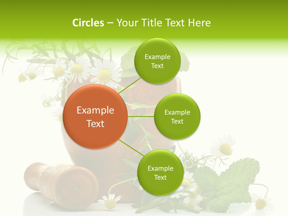 Leaf Grinder Freshness PowerPoint Template