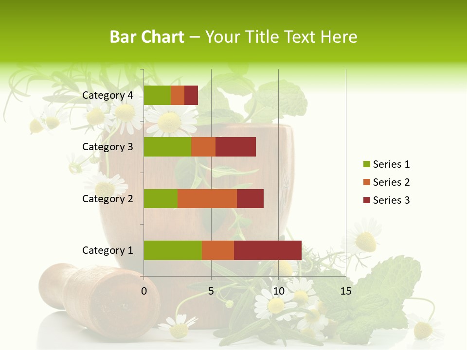Leaf Grinder Freshness PowerPoint Template