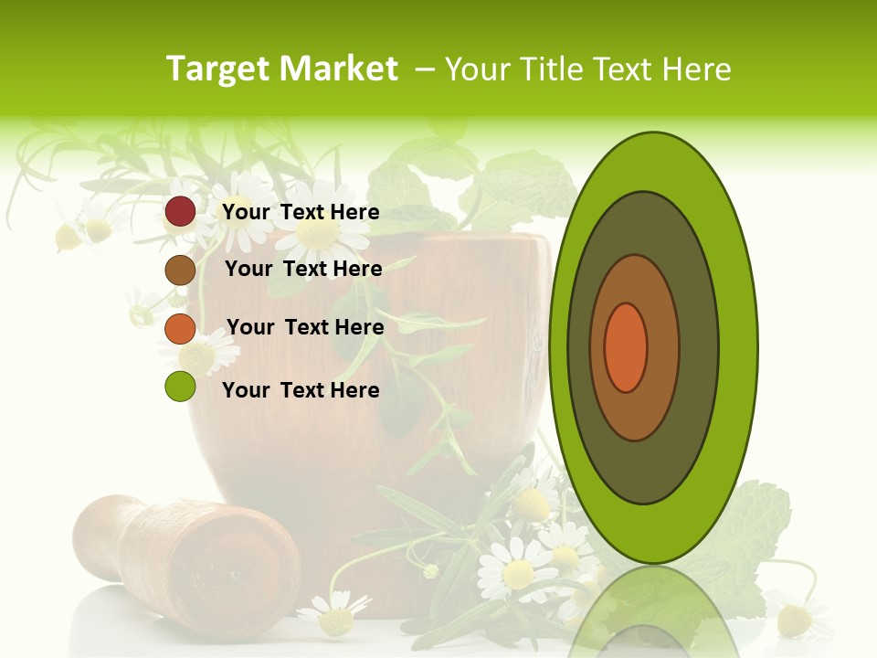 Leaf Grinder Freshness PowerPoint Template