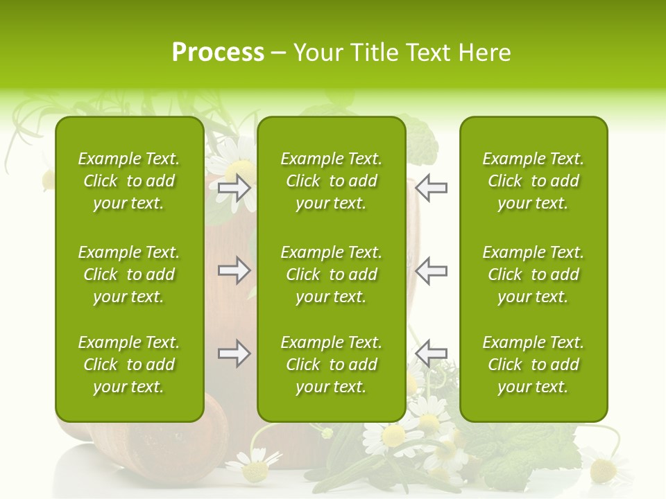 Leaf Grinder Freshness PowerPoint Template