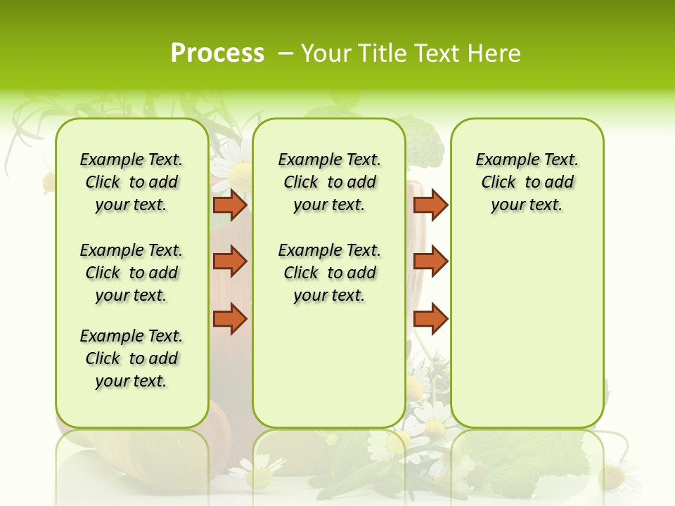 Leaf Grinder Freshness PowerPoint Template