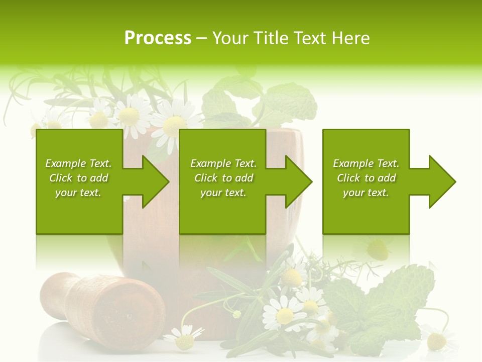 Leaf Grinder Freshness PowerPoint Template