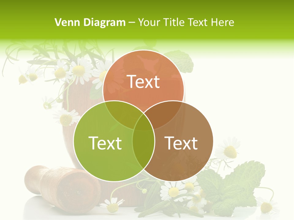 Leaf Grinder Freshness PowerPoint Template