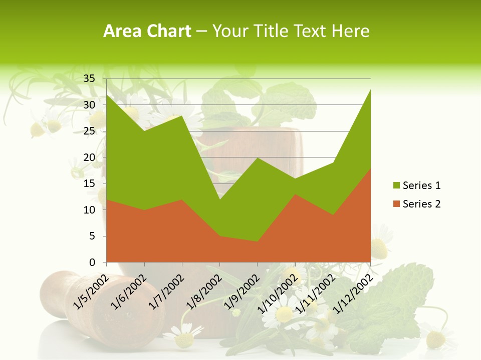 Leaf Grinder Freshness PowerPoint Template