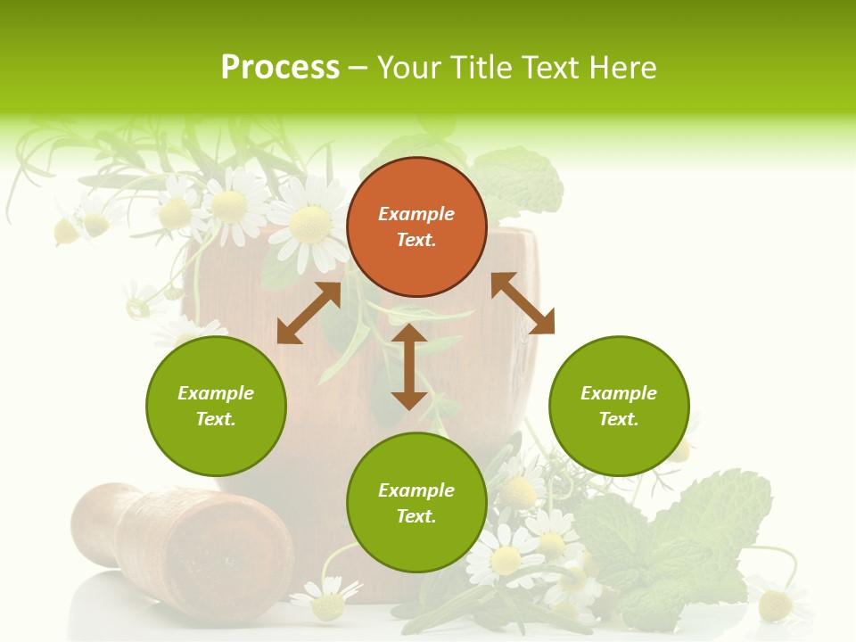 Leaf Grinder Freshness PowerPoint Template
