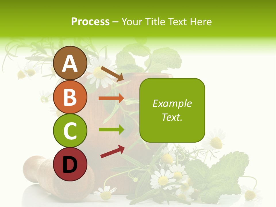 Leaf Grinder Freshness PowerPoint Template