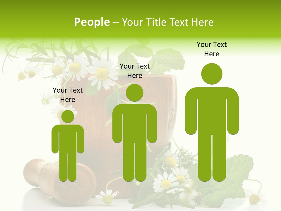 Leaf Grinder Freshness PowerPoint Template