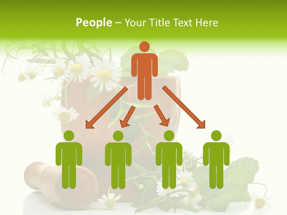 Leaf Grinder Freshness PowerPoint Template