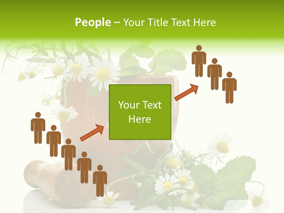 Leaf Grinder Freshness PowerPoint Template