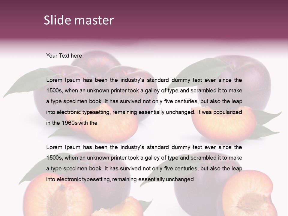 Sweet Collection Raw PowerPoint Template