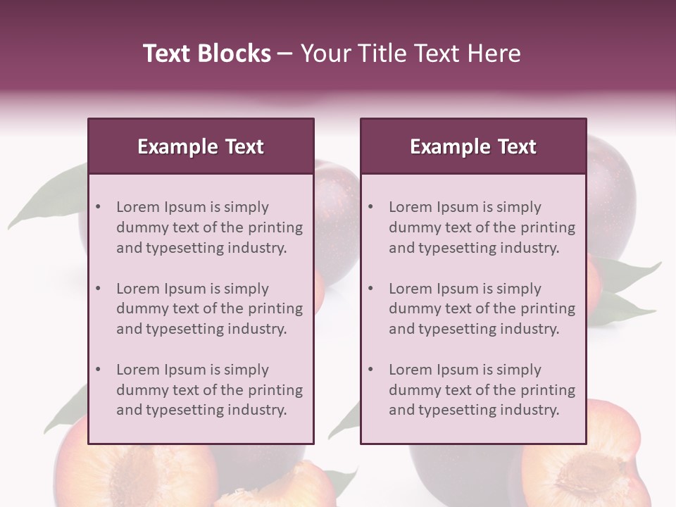 Sweet Collection Raw PowerPoint Template