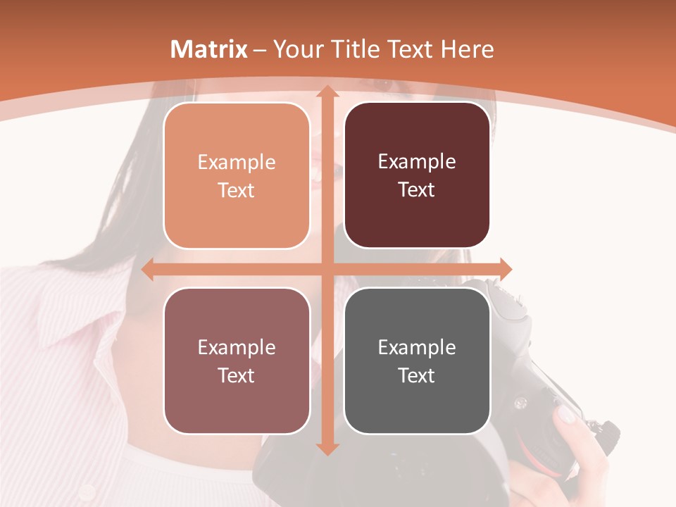 Beautiful Smile Isolated PowerPoint Template