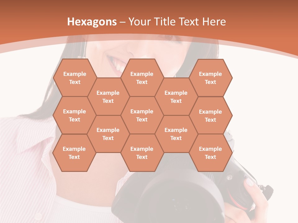 Beautiful Smile Isolated PowerPoint Template