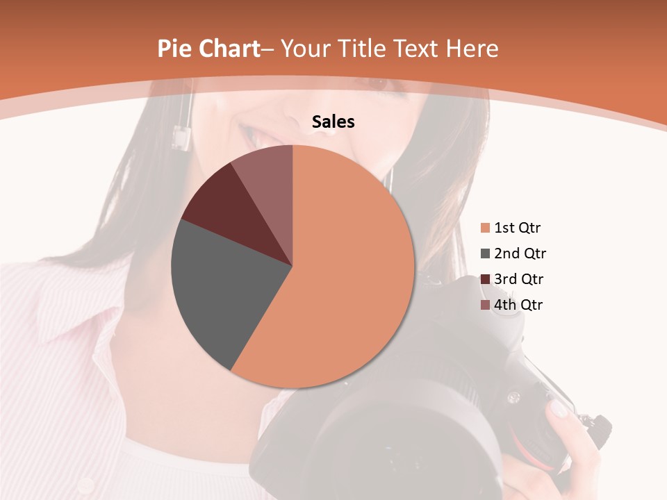 Beautiful Smile Isolated PowerPoint Template