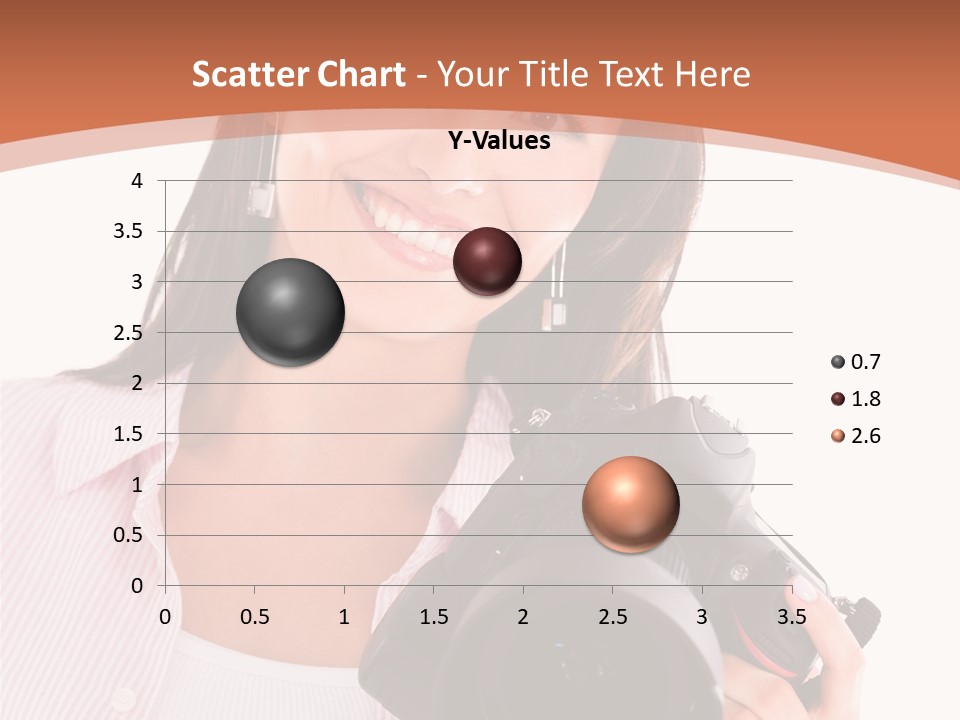 Beautiful Smile Isolated PowerPoint Template