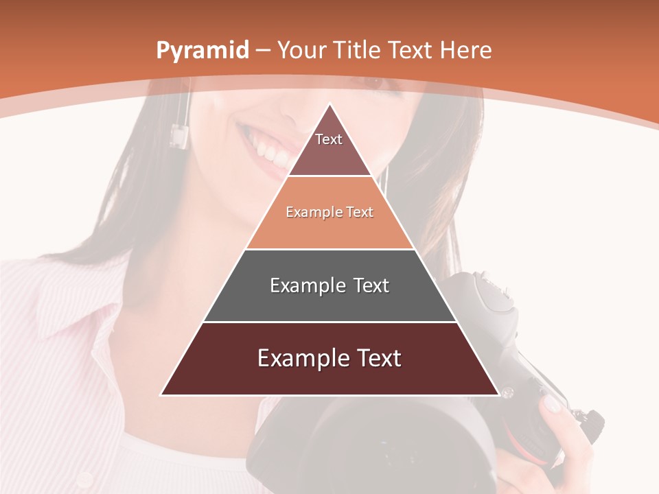 Beautiful Smile Isolated PowerPoint Template