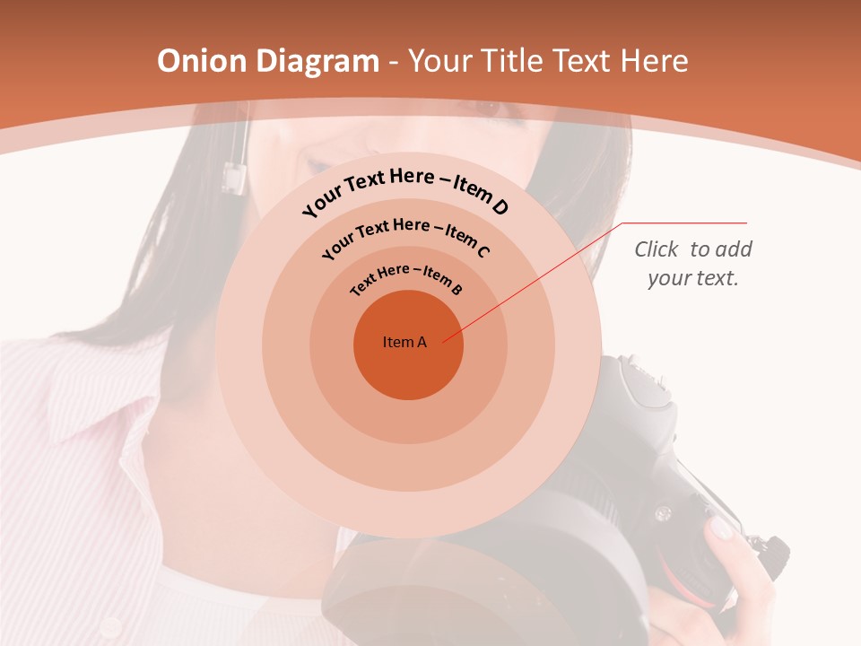 Beautiful Smile Isolated PowerPoint Template