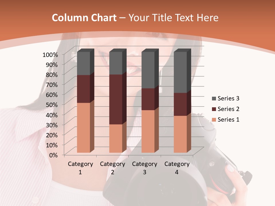 Beautiful Smile Isolated PowerPoint Template