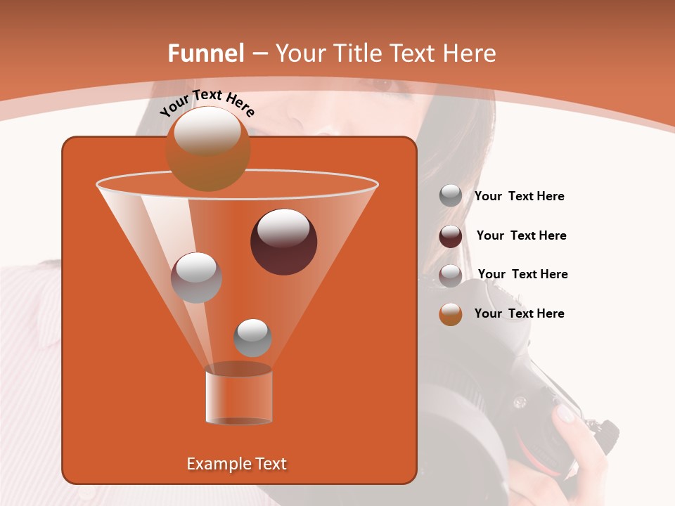 Beautiful Smile Isolated PowerPoint Template