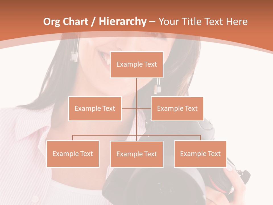 Beautiful Smile Isolated PowerPoint Template