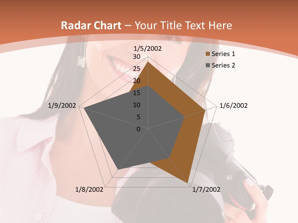 Beautiful Smile Isolated PowerPoint Template