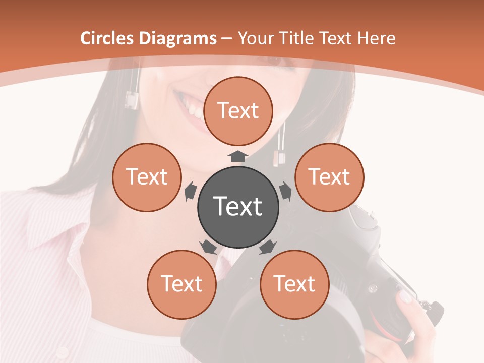 Beautiful Smile Isolated PowerPoint Template