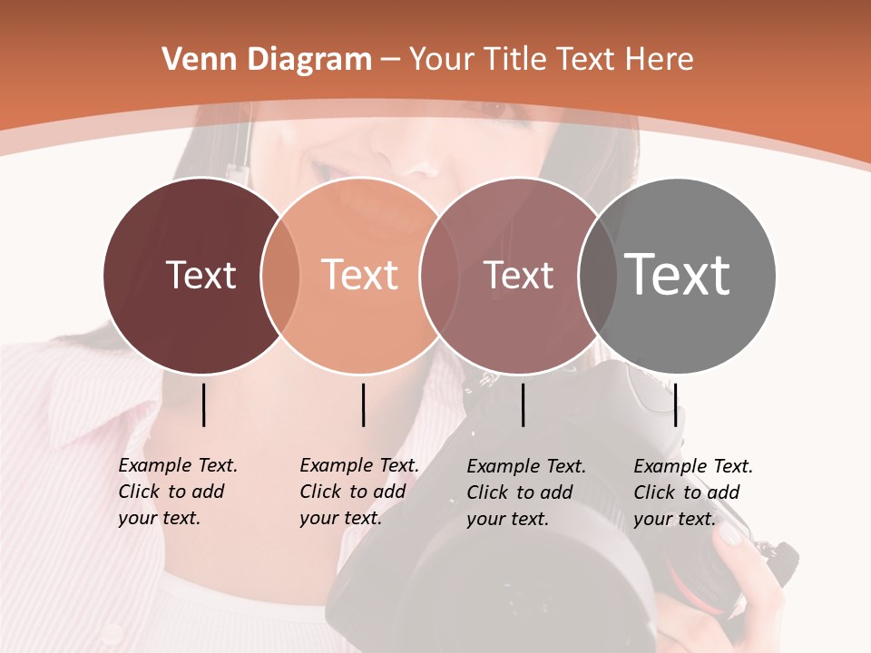 Beautiful Smile Isolated PowerPoint Template