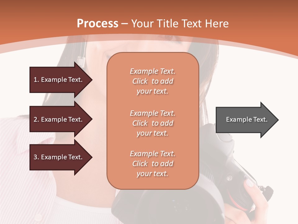 Beautiful Smile Isolated PowerPoint Template