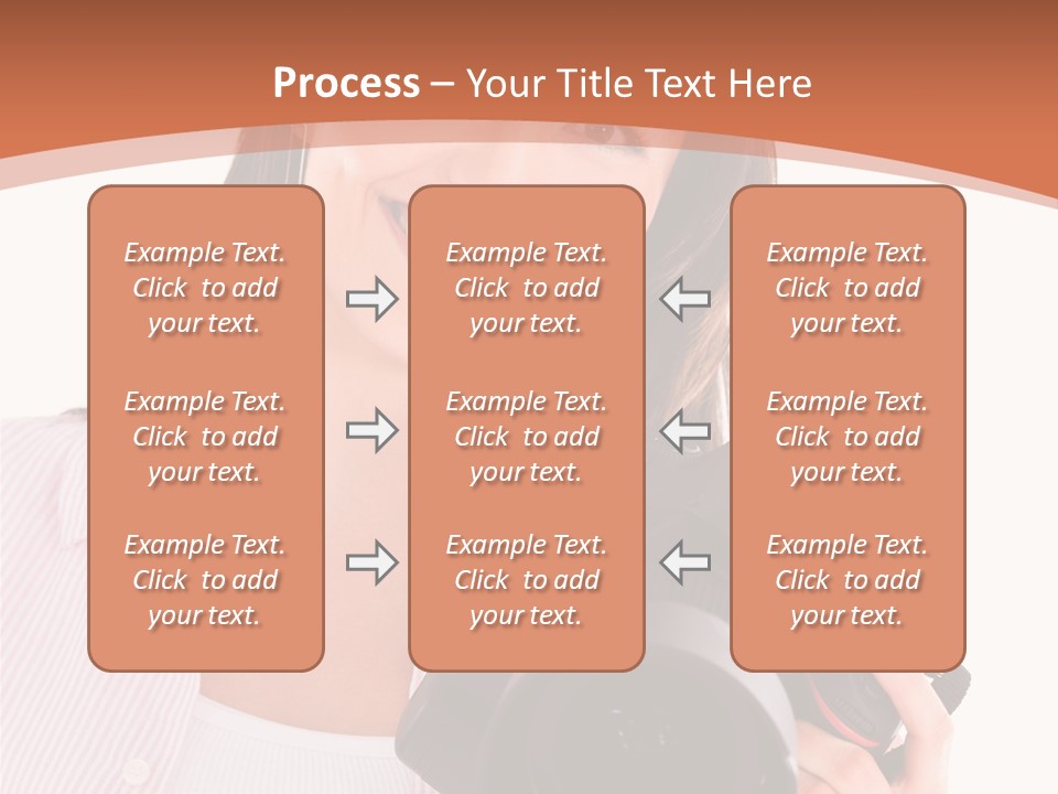 Beautiful Smile Isolated PowerPoint Template