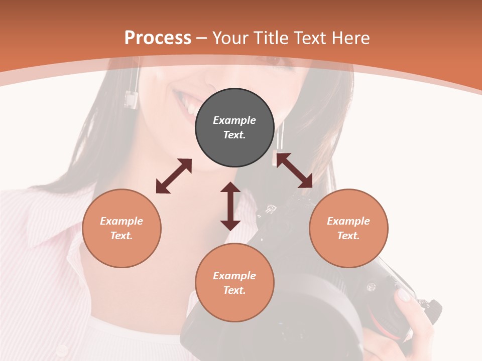 Beautiful Smile Isolated PowerPoint Template