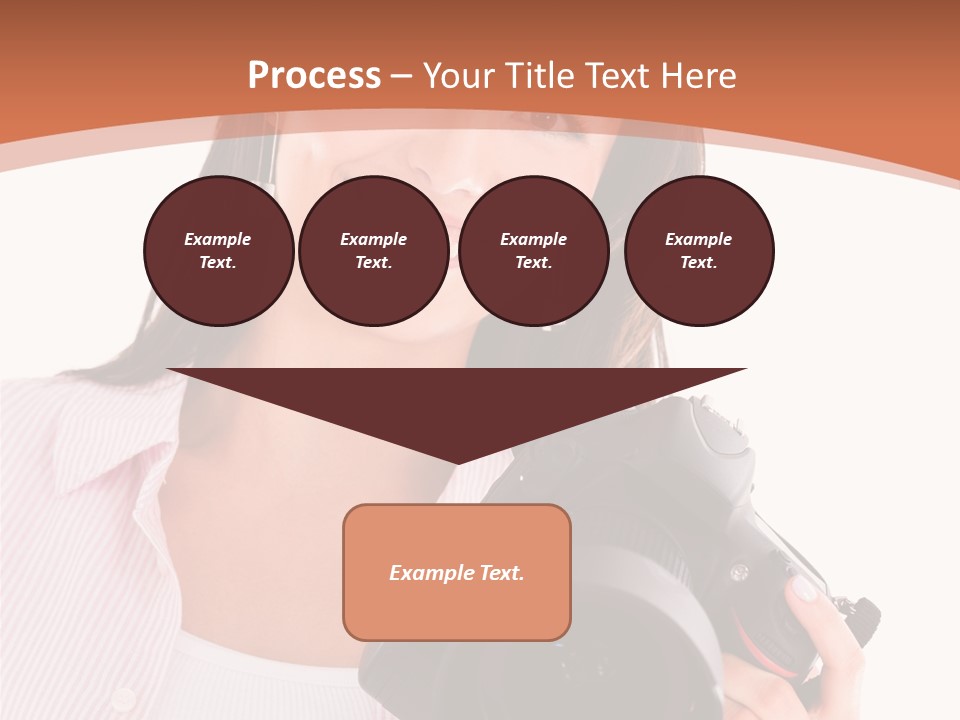 Beautiful Smile Isolated PowerPoint Template