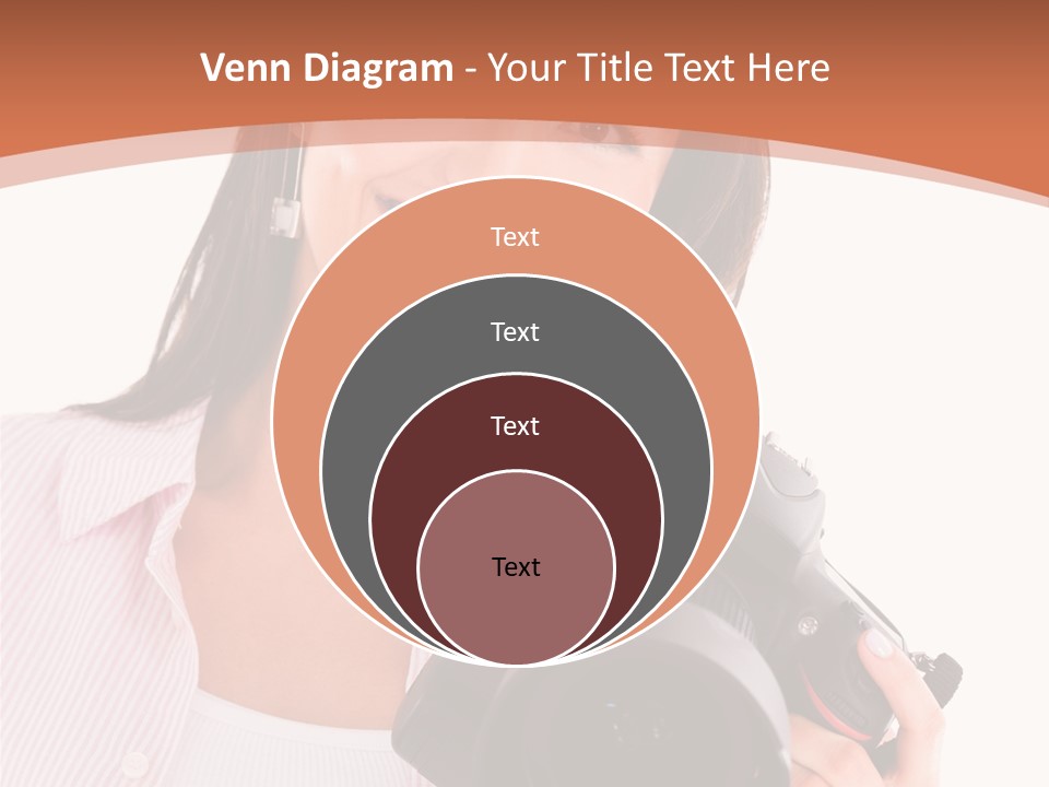 Beautiful Smile Isolated PowerPoint Template