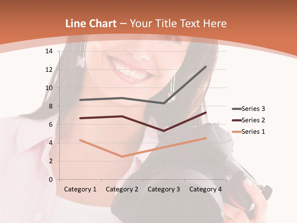 Beautiful Smile Isolated PowerPoint Template