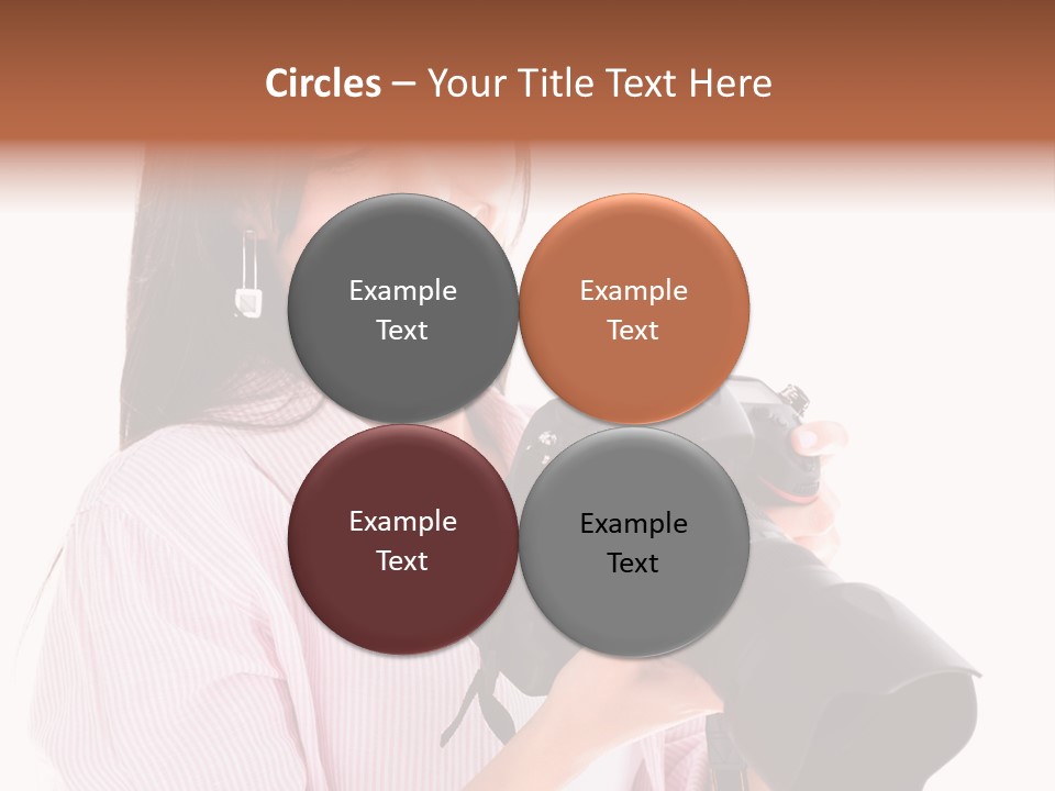 Young Studio Smile PowerPoint Template