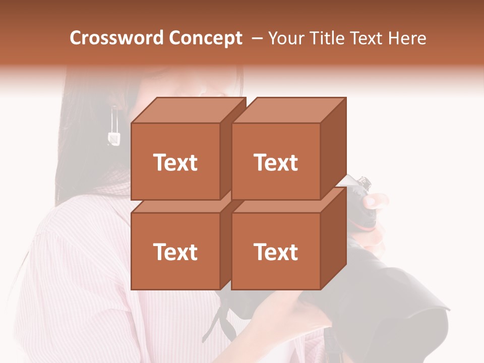 Young Studio Smile PowerPoint Template