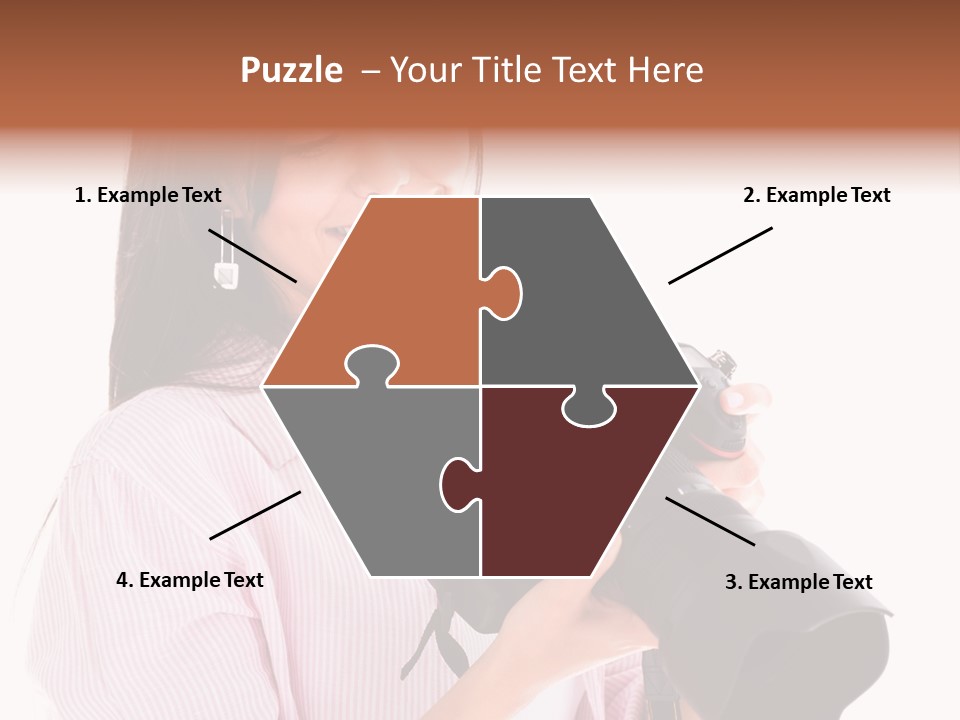 Young Studio Smile PowerPoint Template