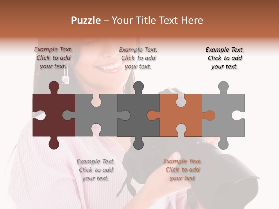 Young Studio Smile PowerPoint Template