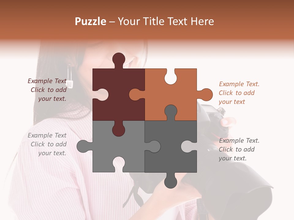 Young Studio Smile PowerPoint Template