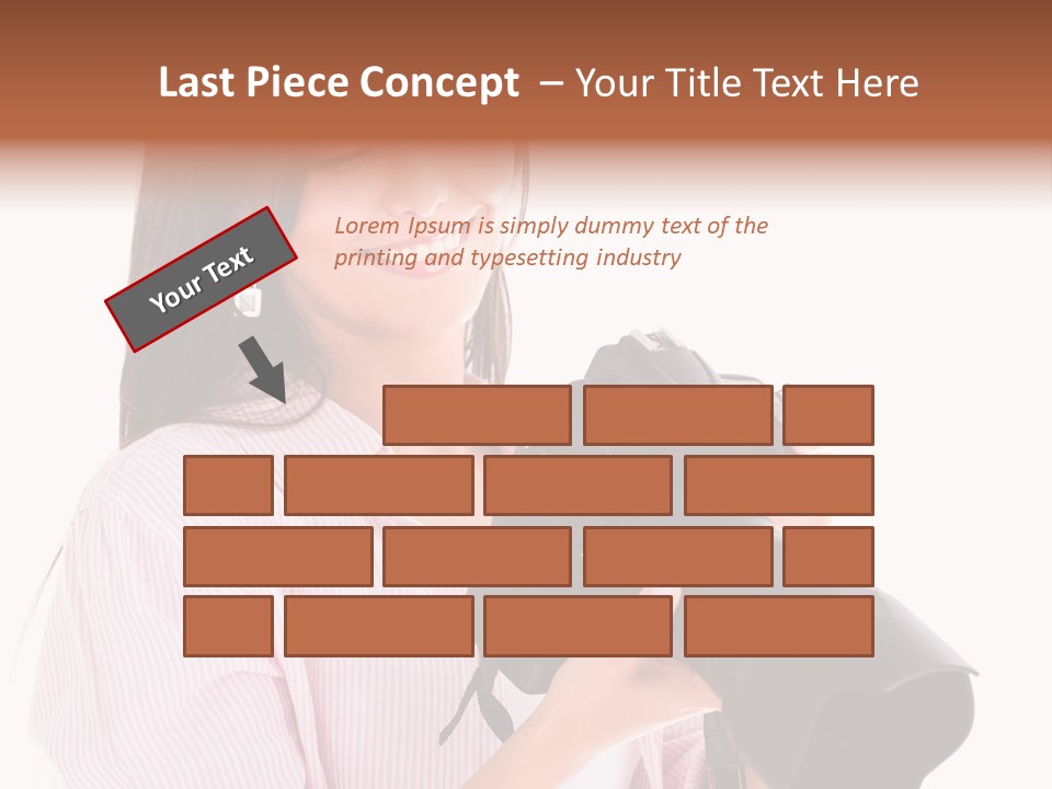 Young Studio Smile PowerPoint Template