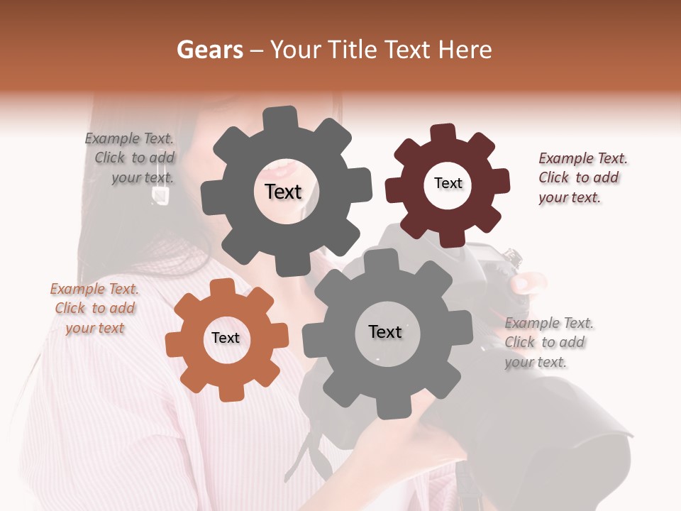 Young Studio Smile PowerPoint Template