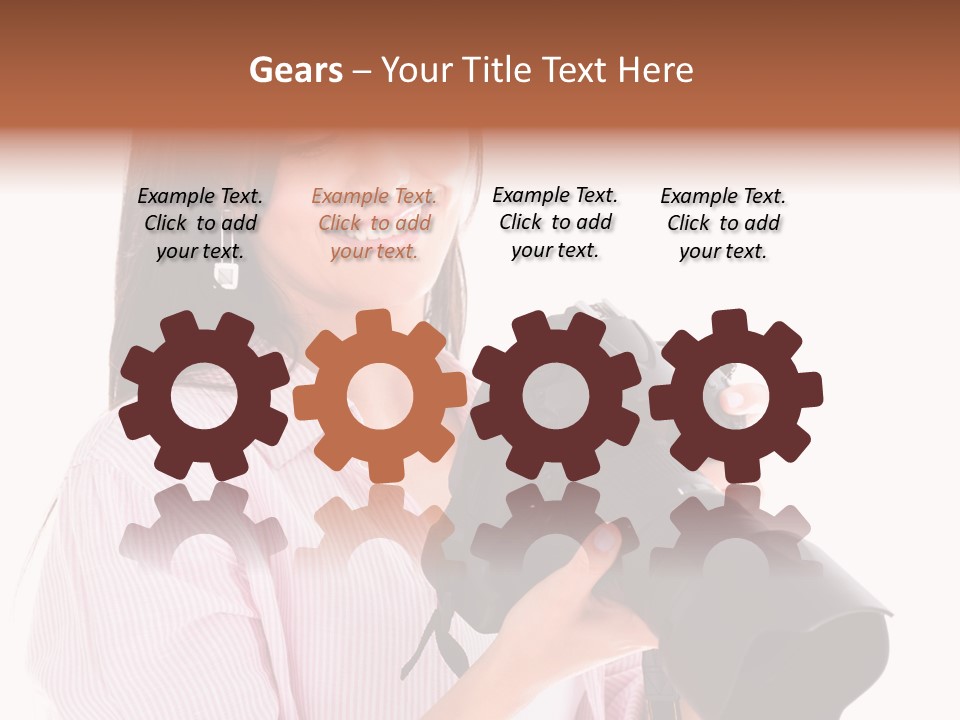 Young Studio Smile PowerPoint Template