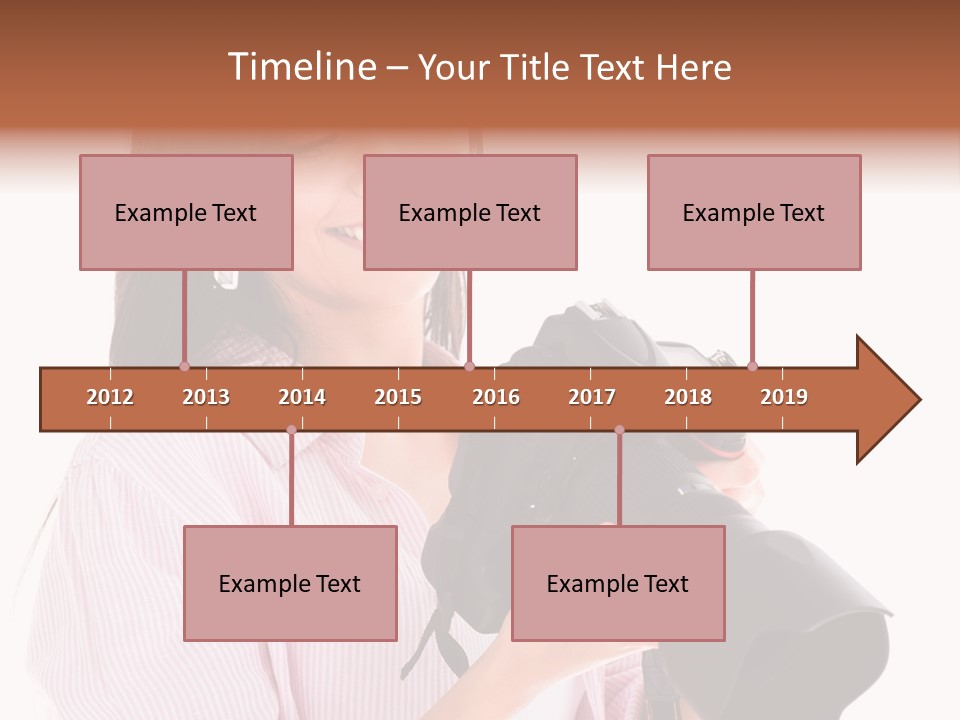 Young Studio Smile PowerPoint Template