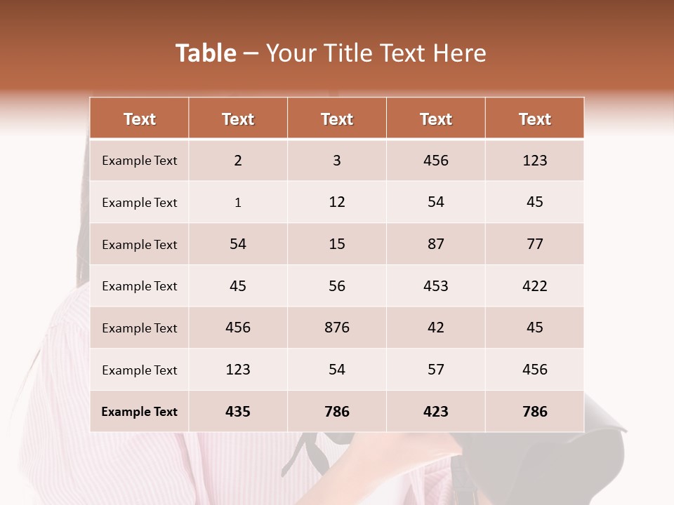 Young Studio Smile PowerPoint Template