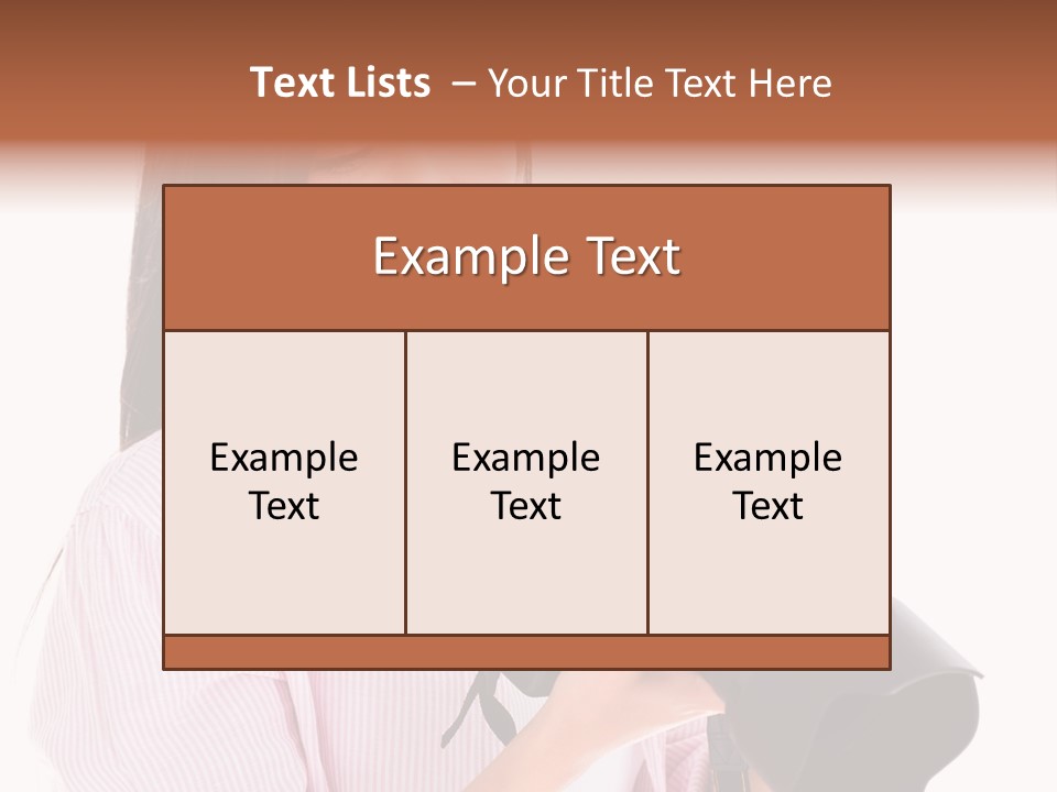 Young Studio Smile PowerPoint Template